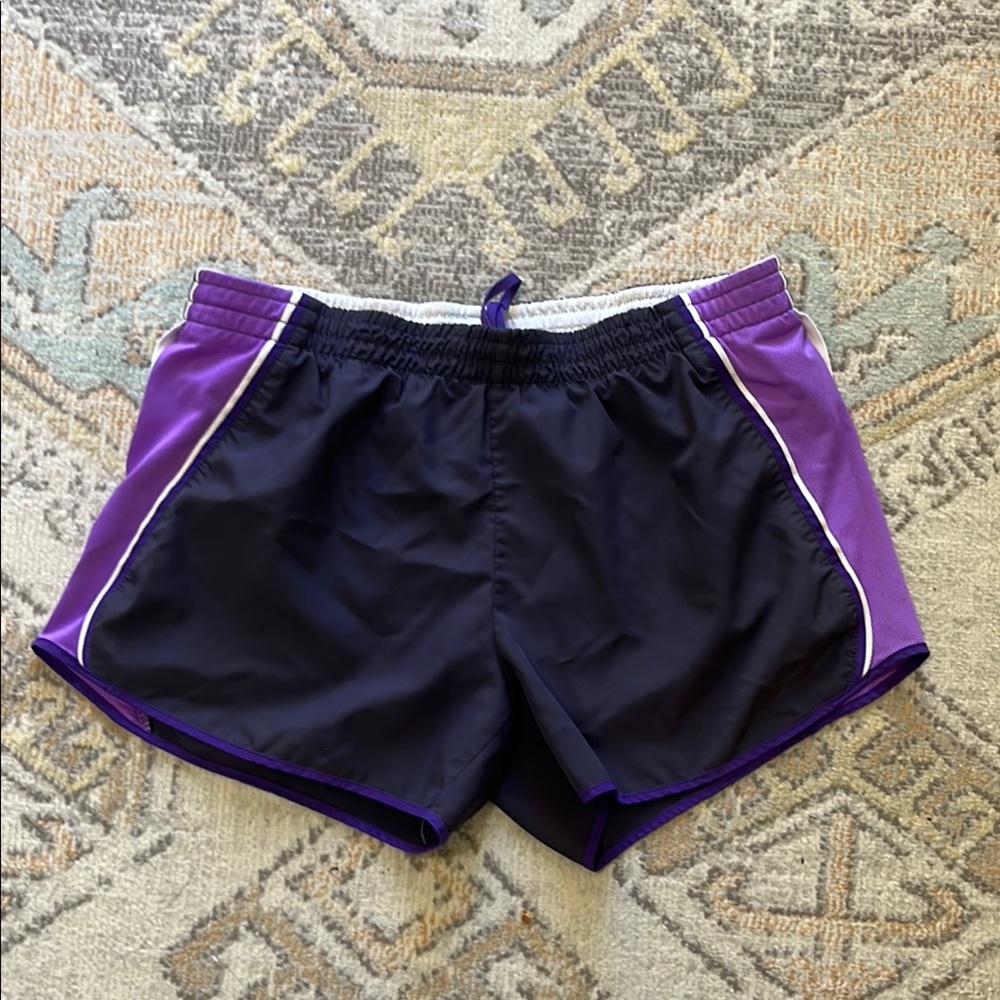 Nike purple athletic shorts